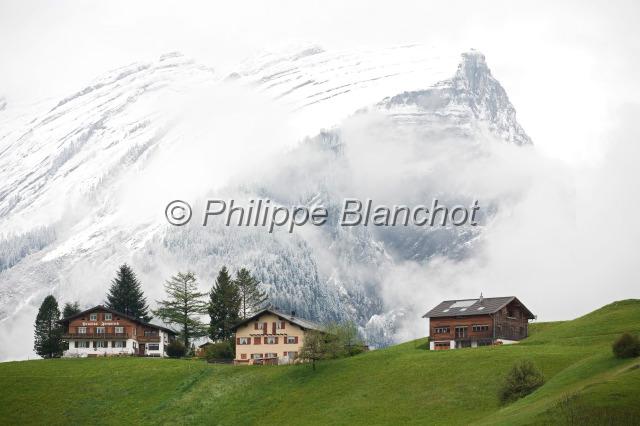 autriche vorarlberg 30.JPG - Paysage sous la neige, Schoppernau, Bregenzerwald, Vorarlberg, Autriche